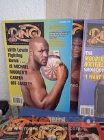 Set of 10 boxing magazine's The ring. 1994.