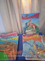 28 τεύχη παιδικού περιοδικού δεινόσαυροι,1995,από 1-28.