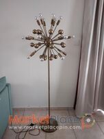 2 Brass Sputnik lights 1 floor standing lamp