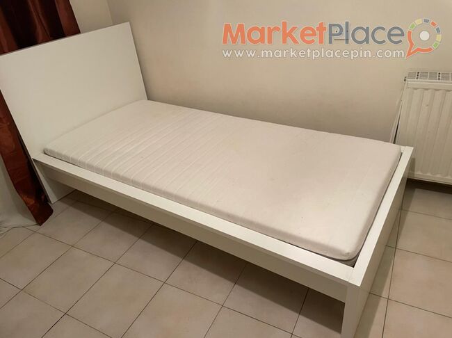 IKEA Single Beds with Mattress (7months old) - Zakaki, Limassol