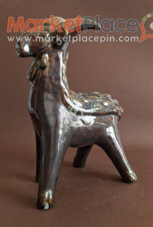 Sculpture goat majolica lviv ussr 1950 - Paphos, Пафос