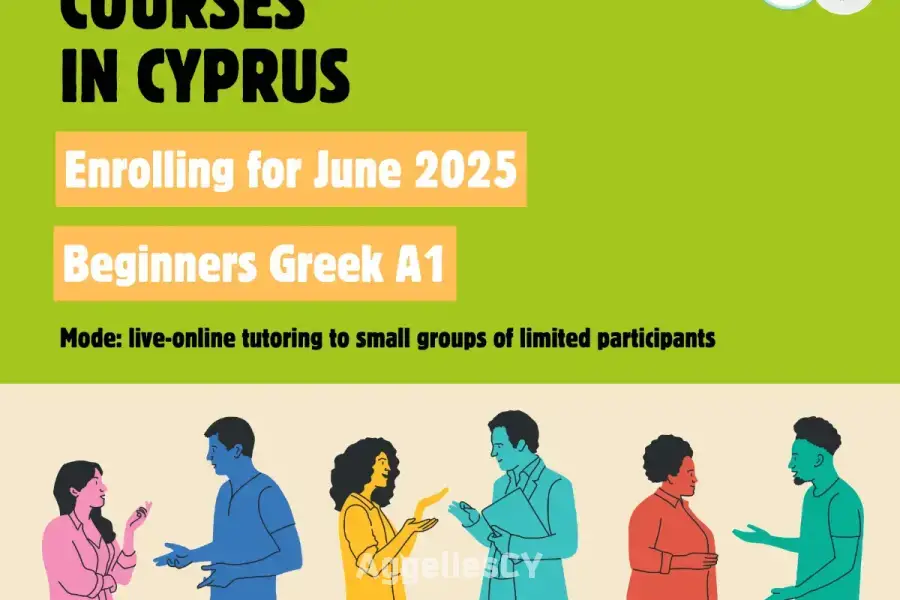 Greek Language Summer Courses in Cyprus, June 2025
