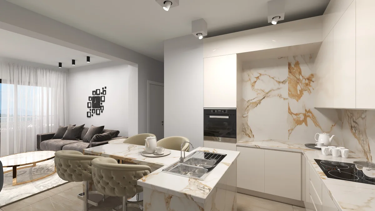 Apartment - Under Construction - 1 Bedrooms - 1 Bathrooms - 51-100 Area (sqm)