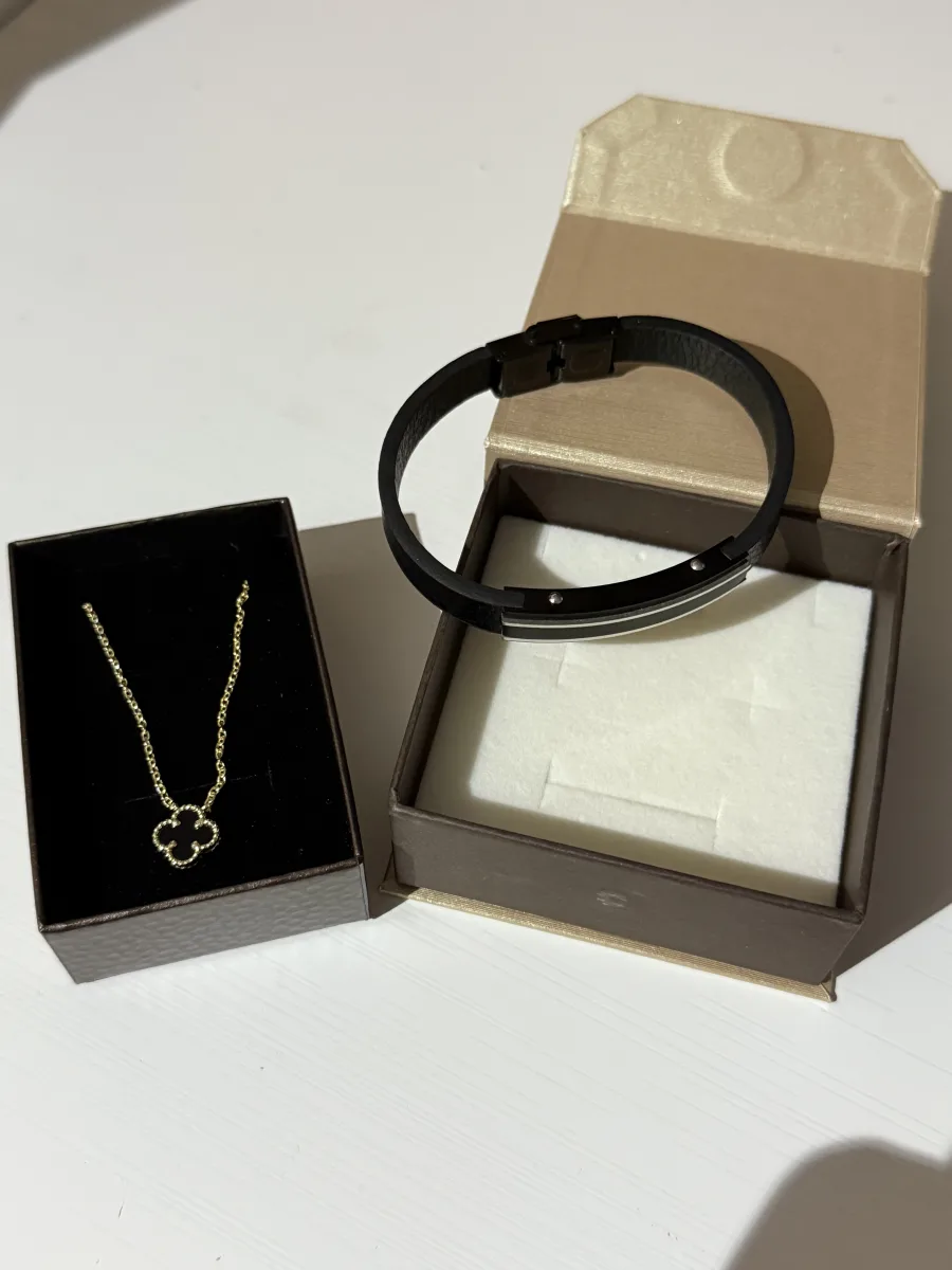 Necklace and bracelet
